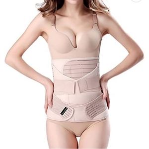 3 in 1 Postpartum Support Recovery Belly Wrap Waist/Pelvis Belt Body Shaper